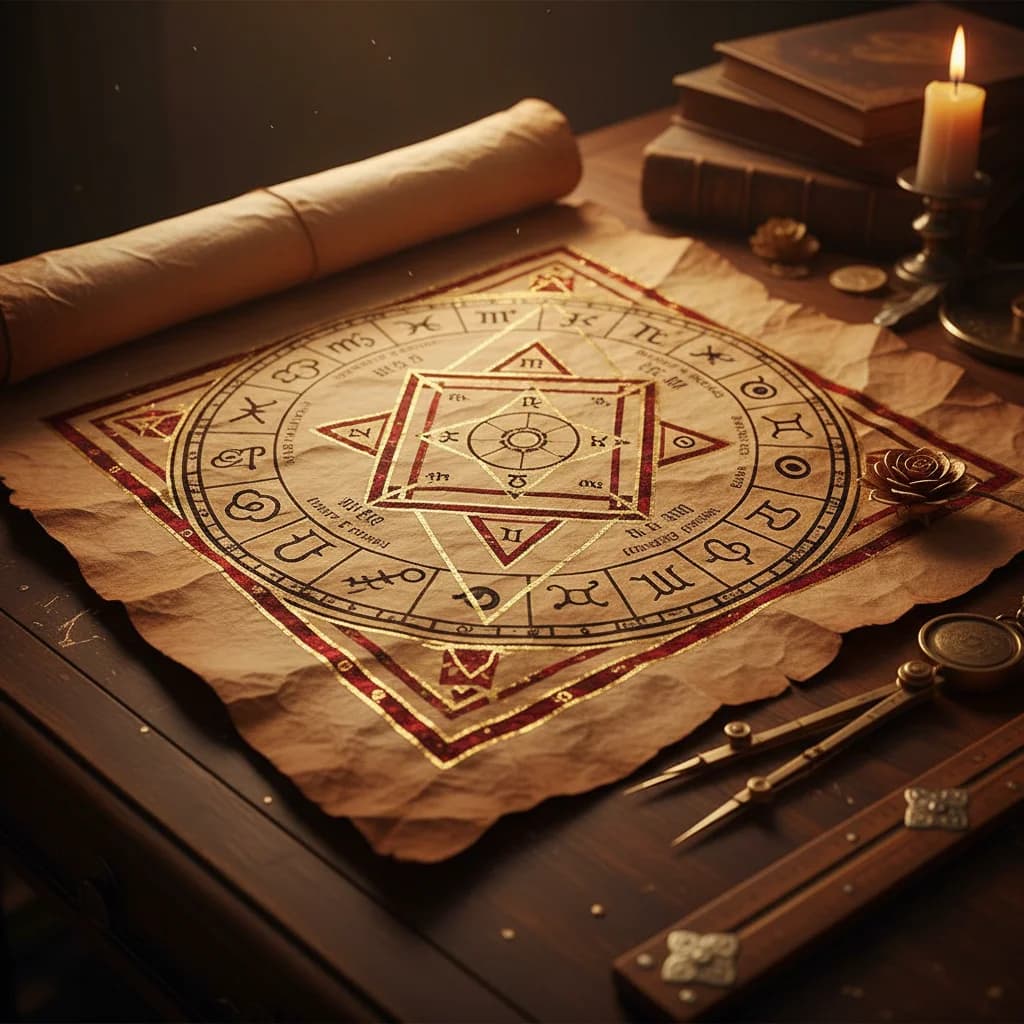 Großes Trigon, T-Quadrat und Großkreuz: Aspektmuster erklärt