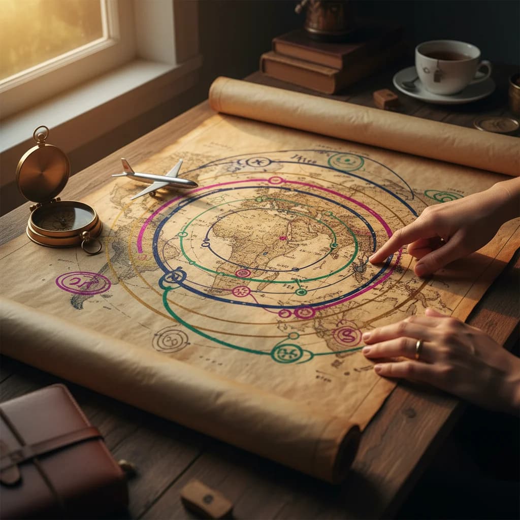 Astrologie de Relocalisation Astrocartographie : Votre Guide Cosmique pour Déménager