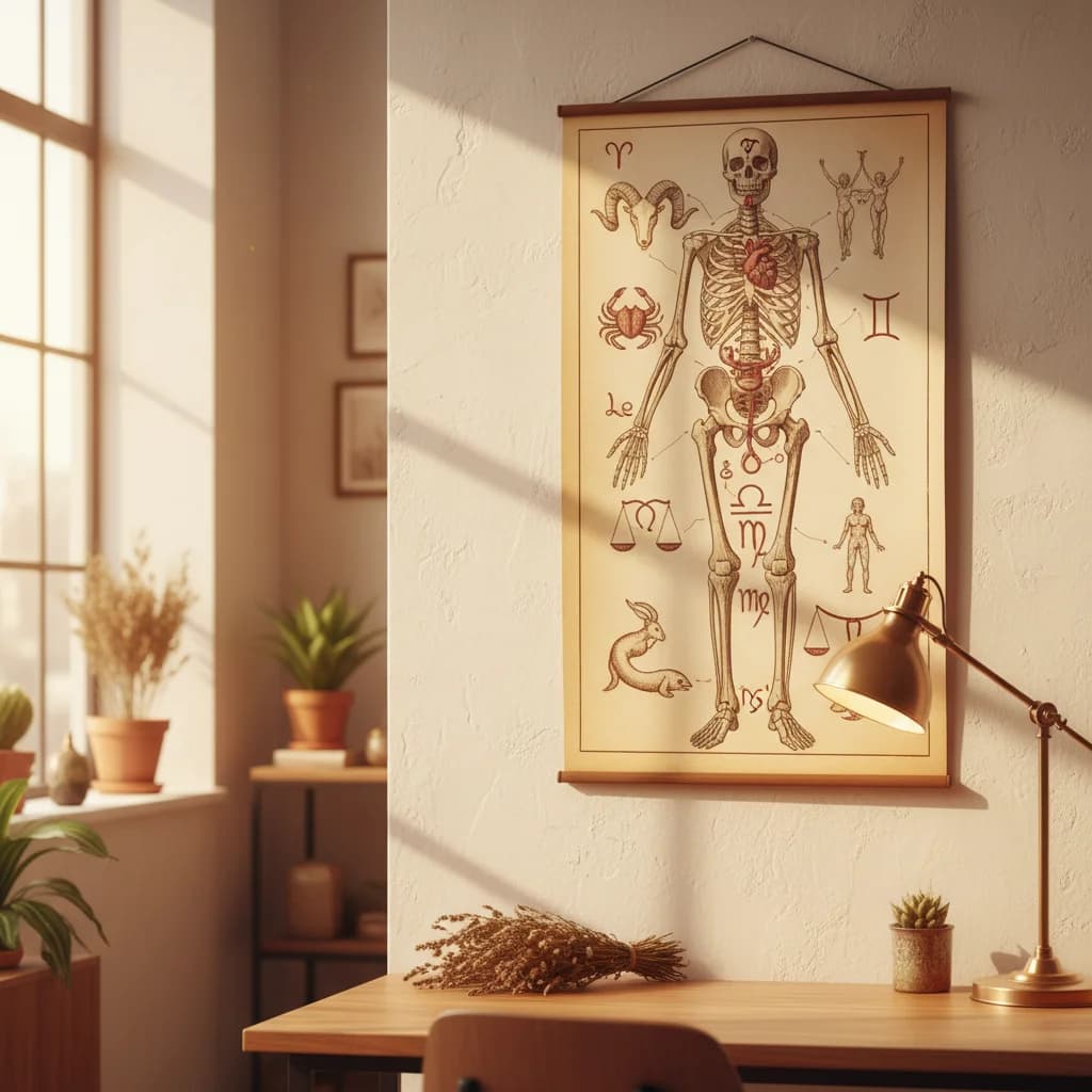 Welche Körperteile regiert jedes Sternzeichen?